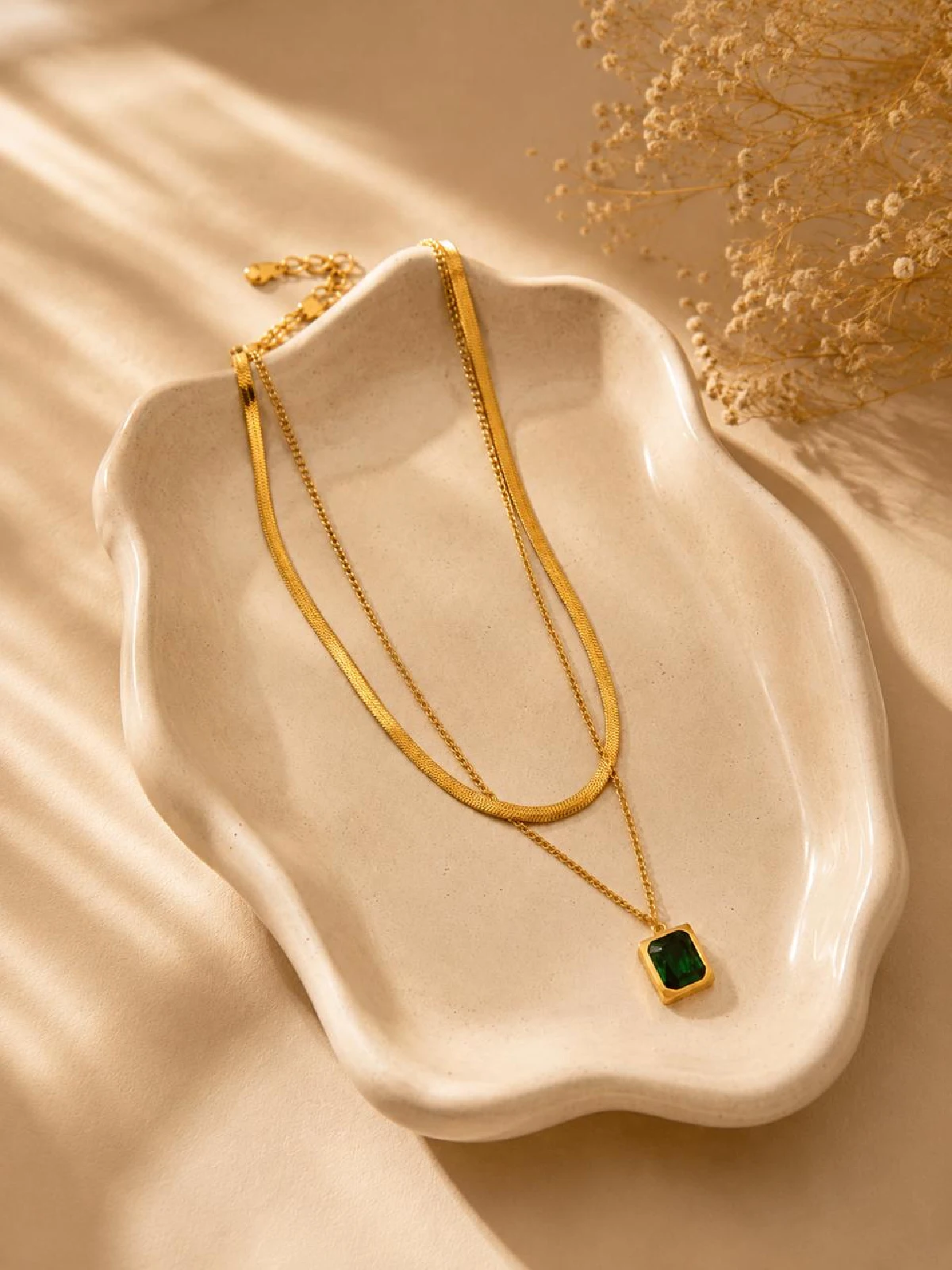 New Project (15) Premium Anti Tarnish Stainless Steel Necklace - Image 1