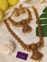 Divine Lakshmi Jhumka Earrings