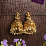 Lakshmi Pearl Jhumka Earrings