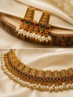 Antique Pearl Choker Set