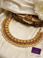 Antique Pearl Choker Set - Image 2