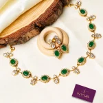 Emerald Elegance Necklace Set