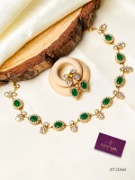 Emerald Elegance Necklace Set