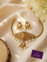 Lakshmi Temple Necklace Set