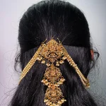 Lakshmi Temple Bridal Hair Jewellery