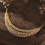 Elegant Pearl Layered Hair Chain