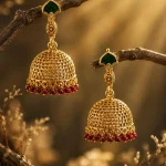 Heritage Filigree Jhumka Earrings
