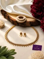 Minimalist CZ Solitaire Jewellery Set