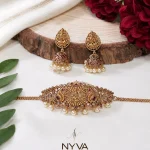 Royal Antique Lakshmi & Peacock Choker Set